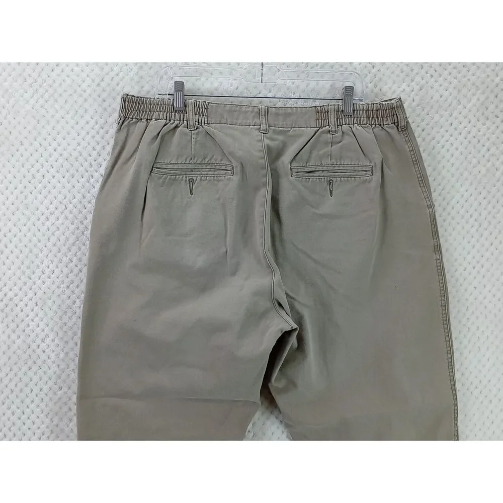 Cabela's Casuals Aged Khakis Men's 40x32 Tapered Cotton Chino Pants*READ*